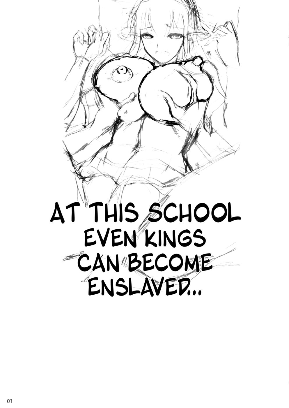 Hentai Manga Comic-High Elf x High School -Koku-Read-2